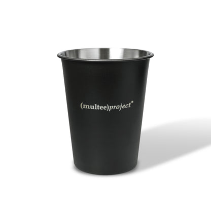 Stainless Steel Stacking Cup Set - Matte Black