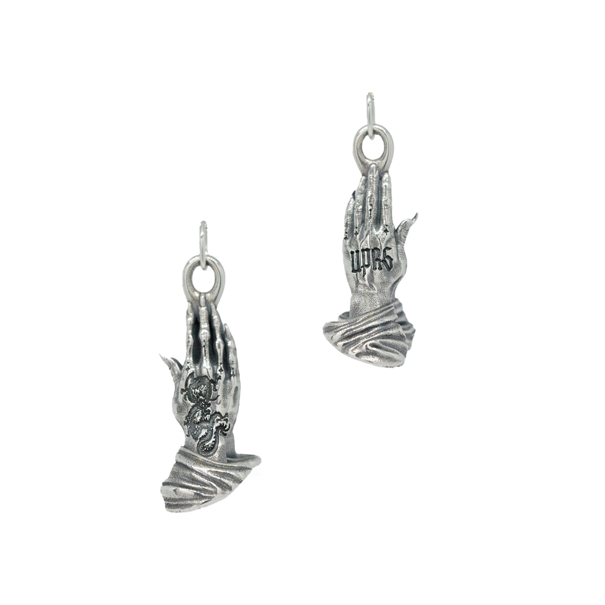UPRISERS x Josh Lin Sterling Silver Prayer Hand Keychain