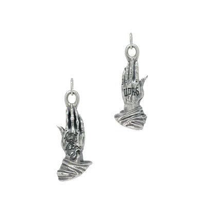 UPRISERS x Josh Lin Sterling Silver Prayer Hand Keychain
