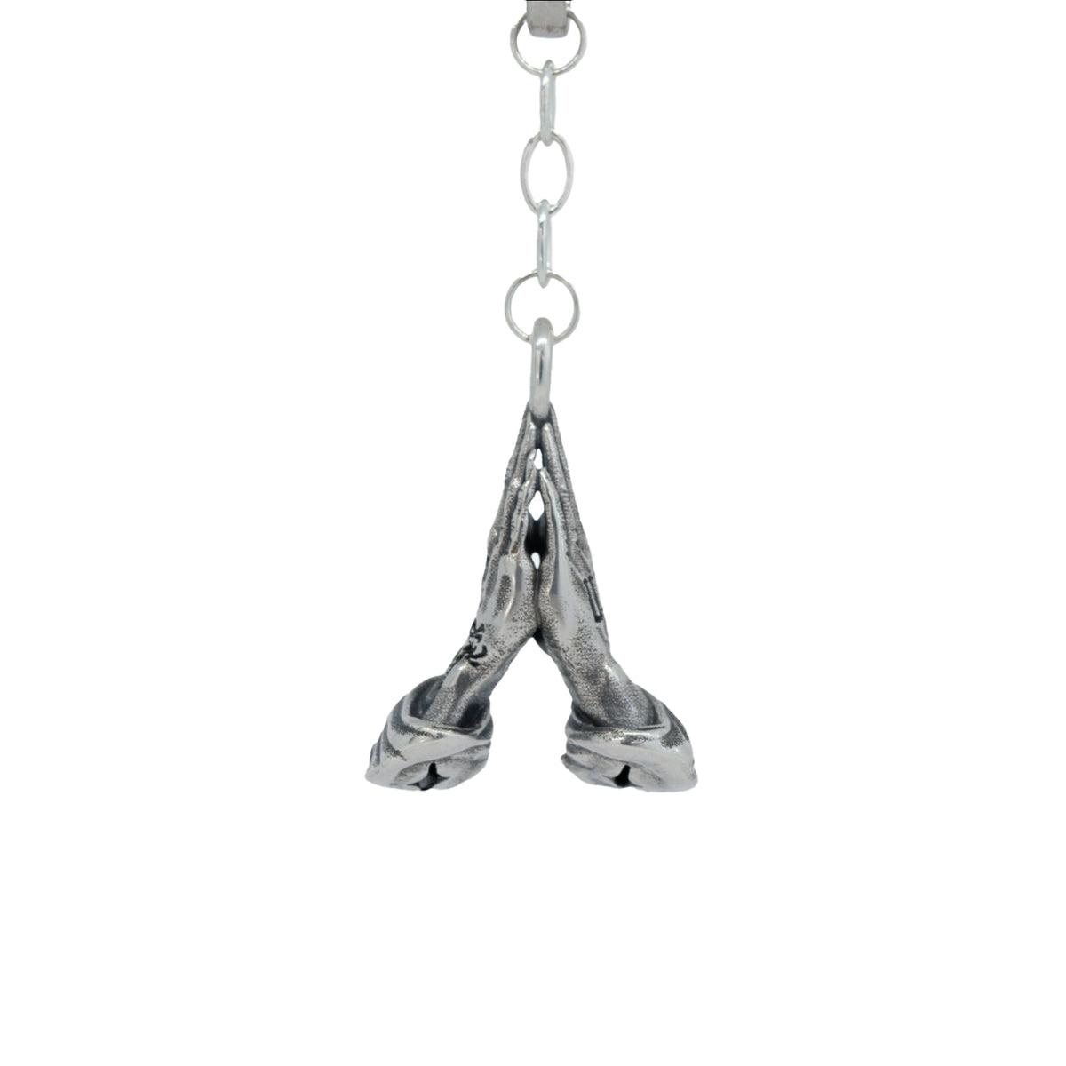 UPRISERS x Josh Lin Sterling Silver Prayer Hand Keychain